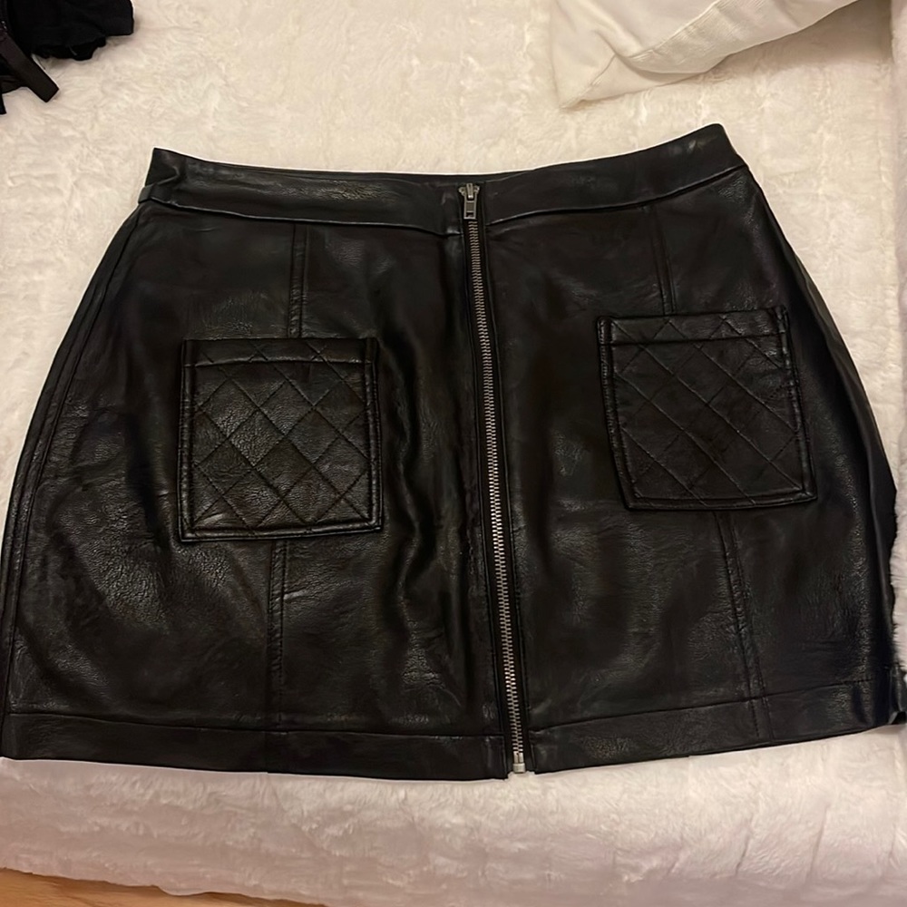 JACK by BB DAKOTA Leather Skirt